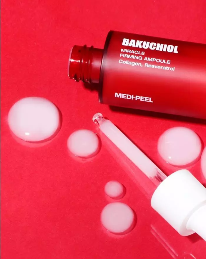 Омолаживающая сыворотка с экстрактом бакучиола MEDI-PEEL Bakuchiol Miracle Firming Ampoule